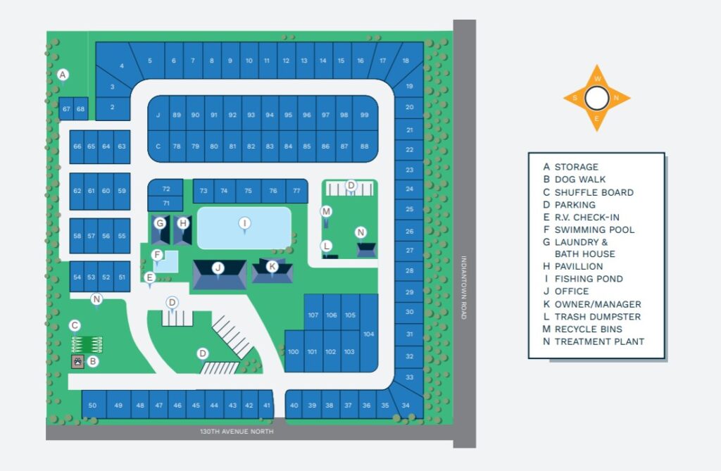 West Jupiter Community - Site Map 2